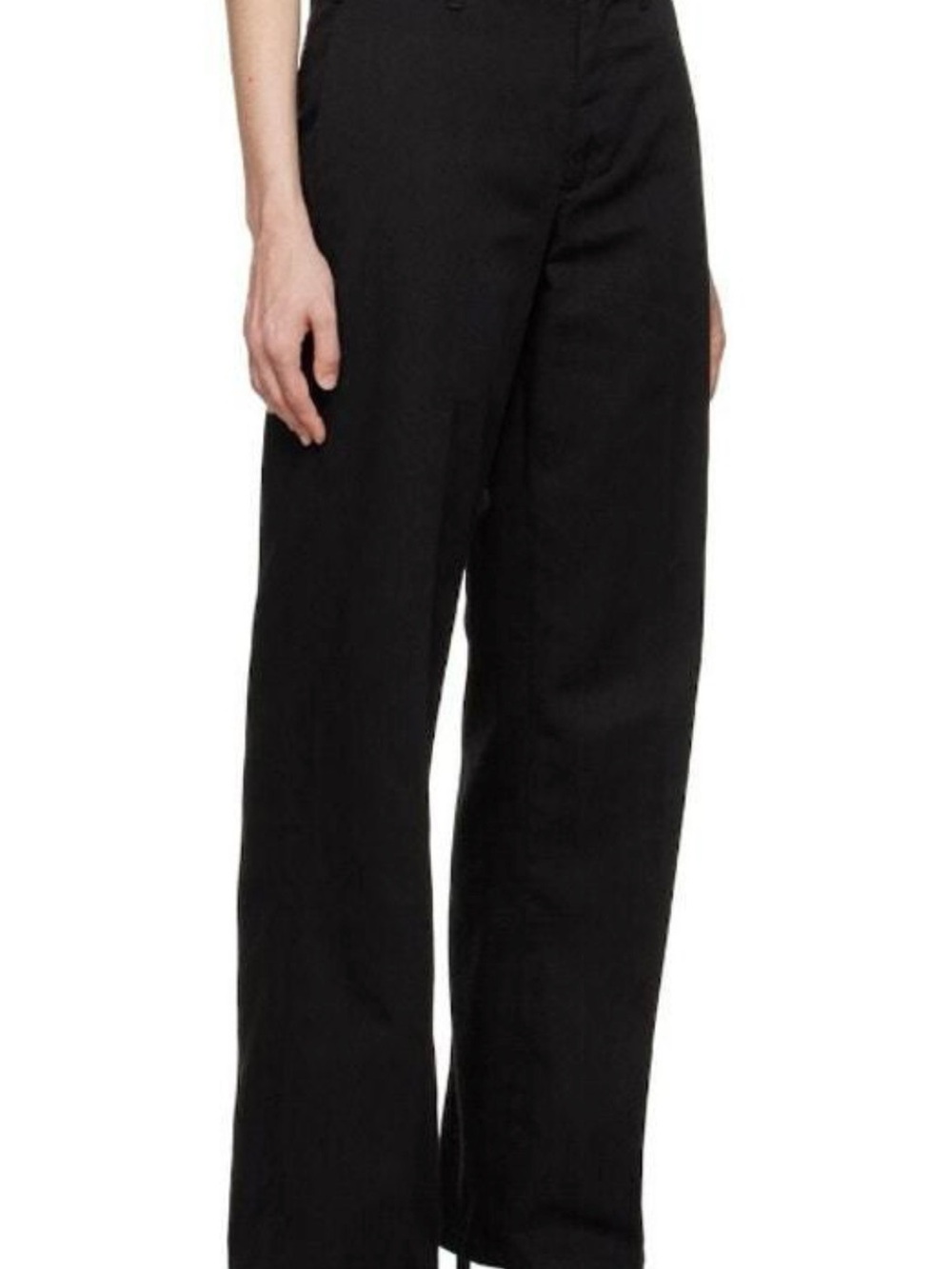 RE/DONE Super Wide Leg Trouser Pants Women’s 30 Black High Rise USA Made NWOT